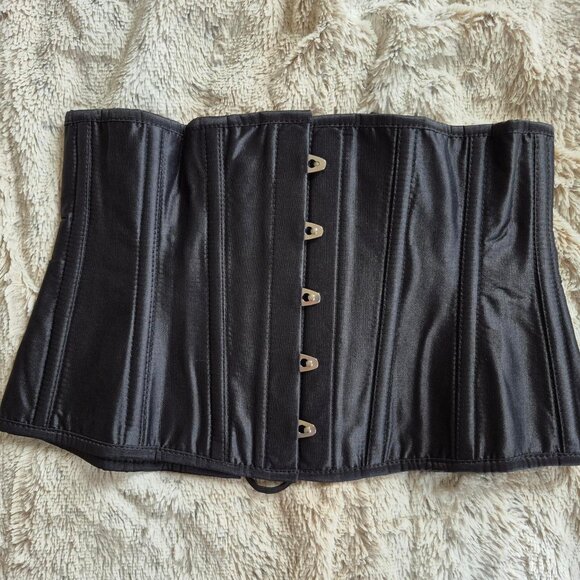 Corsetstory Classic Underbust Jet Black - Picture 1 of 4